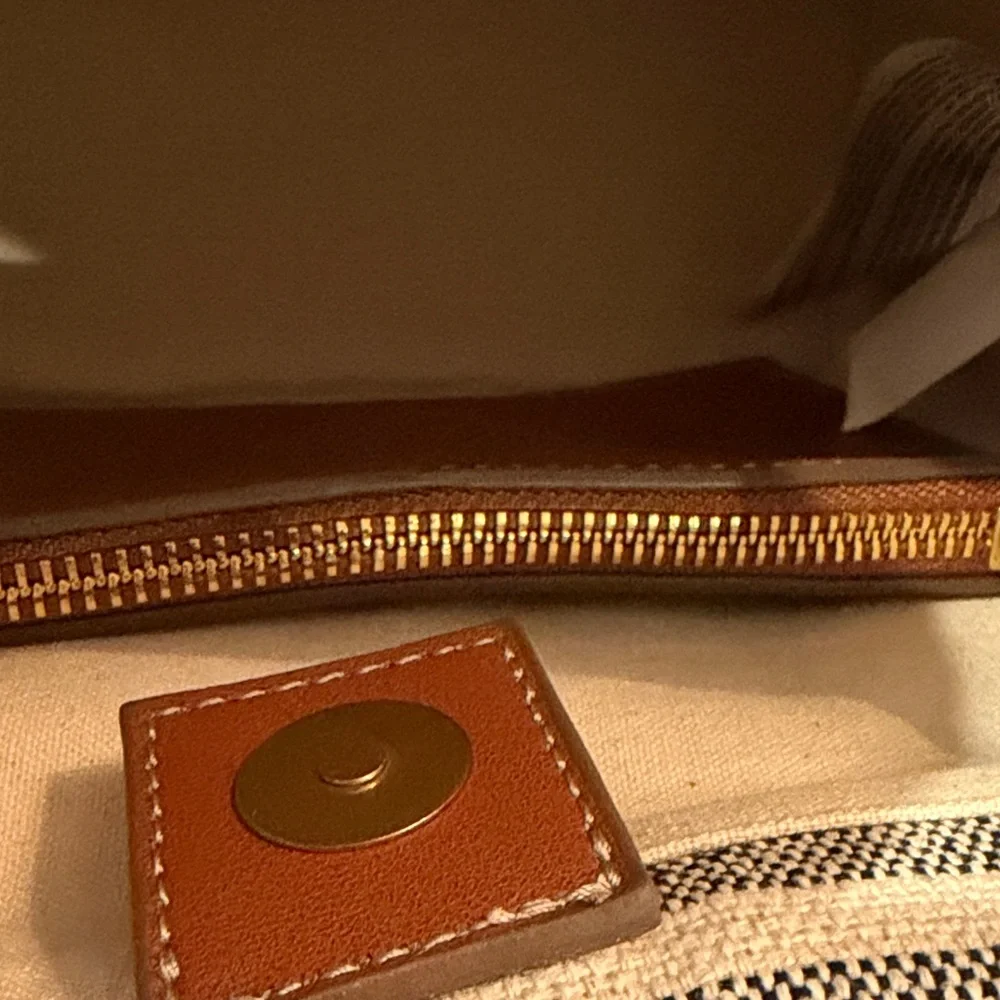 Mango Stripe Printed Shopper Bag/NWT - Picture 10 of 14